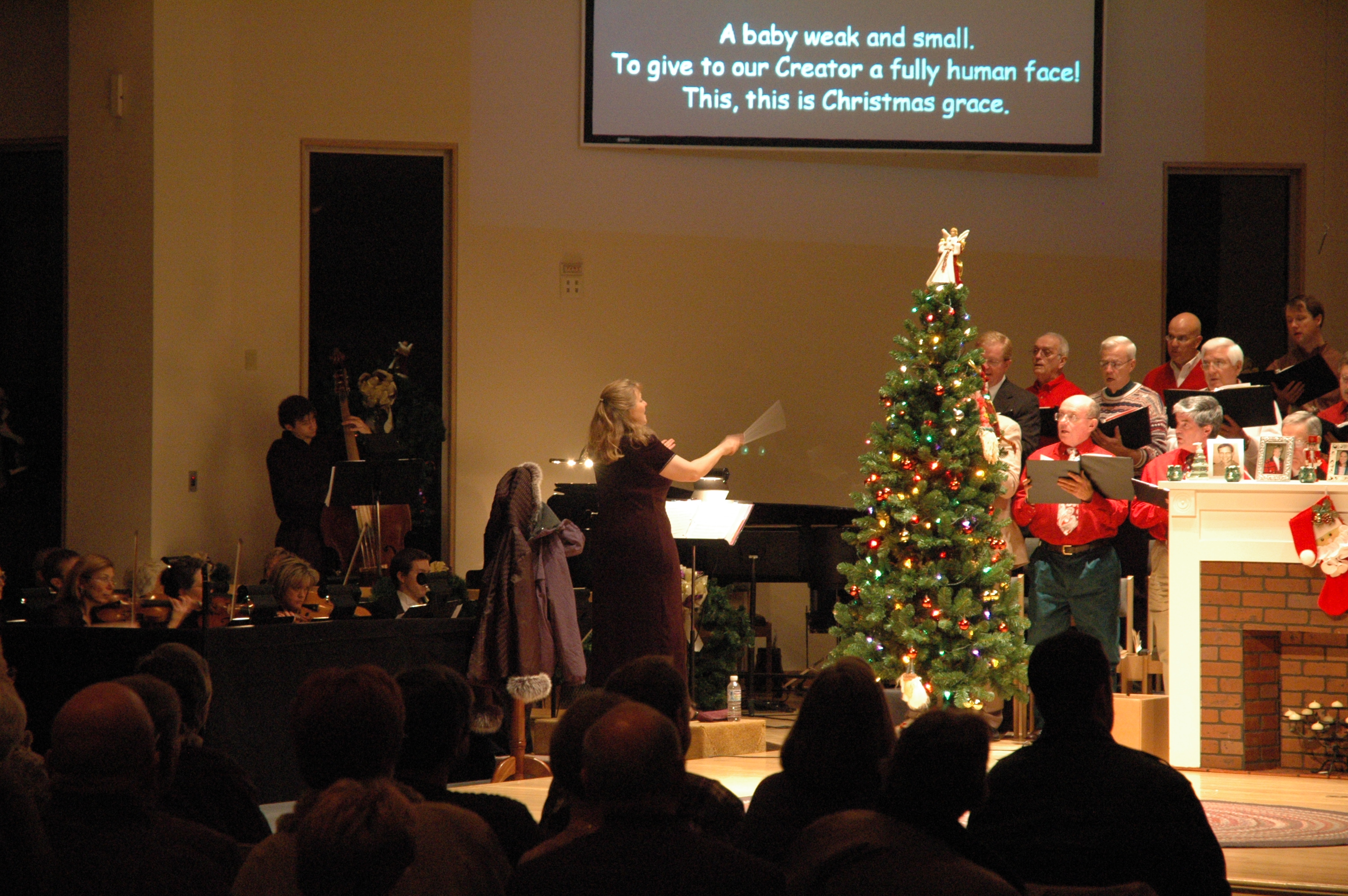 Ruthie conducting