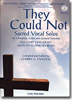 They Could Not - Sacred Vocal Solos